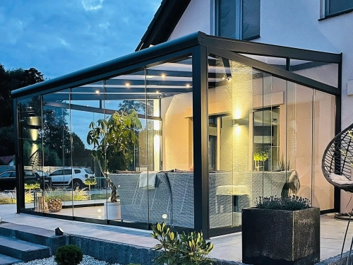 Realizacja 38 - zadaszenie tarasu 5,06 x 4,00